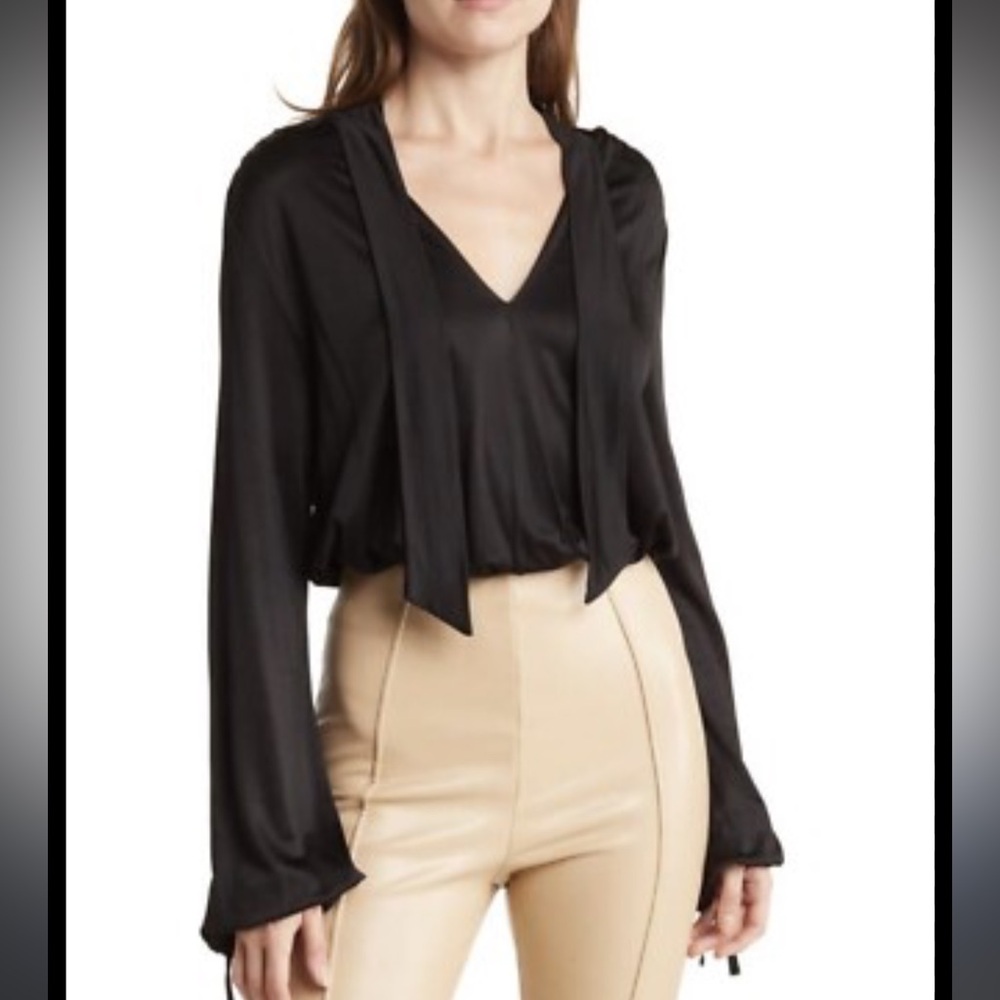 All Saints Black Blouse